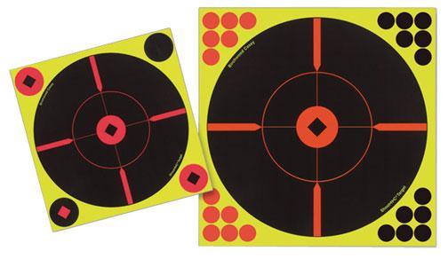 Birchwood Casey BC-34015 12 in Crosshair Bullseye Target 5 Pack - View 2