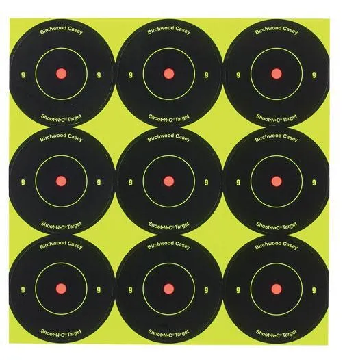 Birchwood Casey BC-34210 2 in Bullseye Target Self-Adhesive 108 Pack - View 2