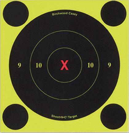 Birchwood Casey Shoot-N-C Targets 6" Round "X" 60 Pack - View 2