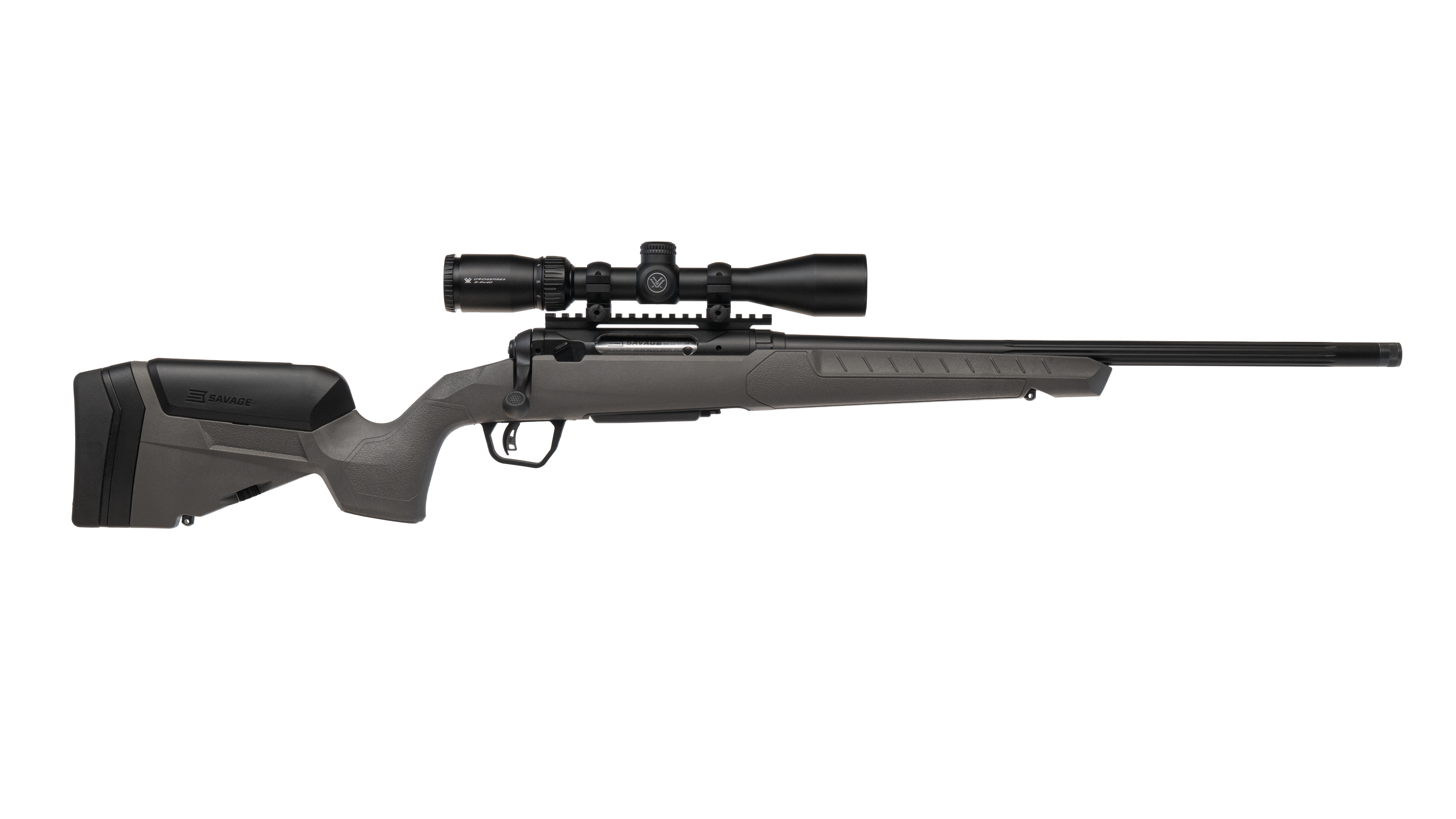 Savage 110 Trailblazer XP Rifle 300 HAMR 16.5 in. Flat Dark Grey w/Scope 4 rd. - View 2