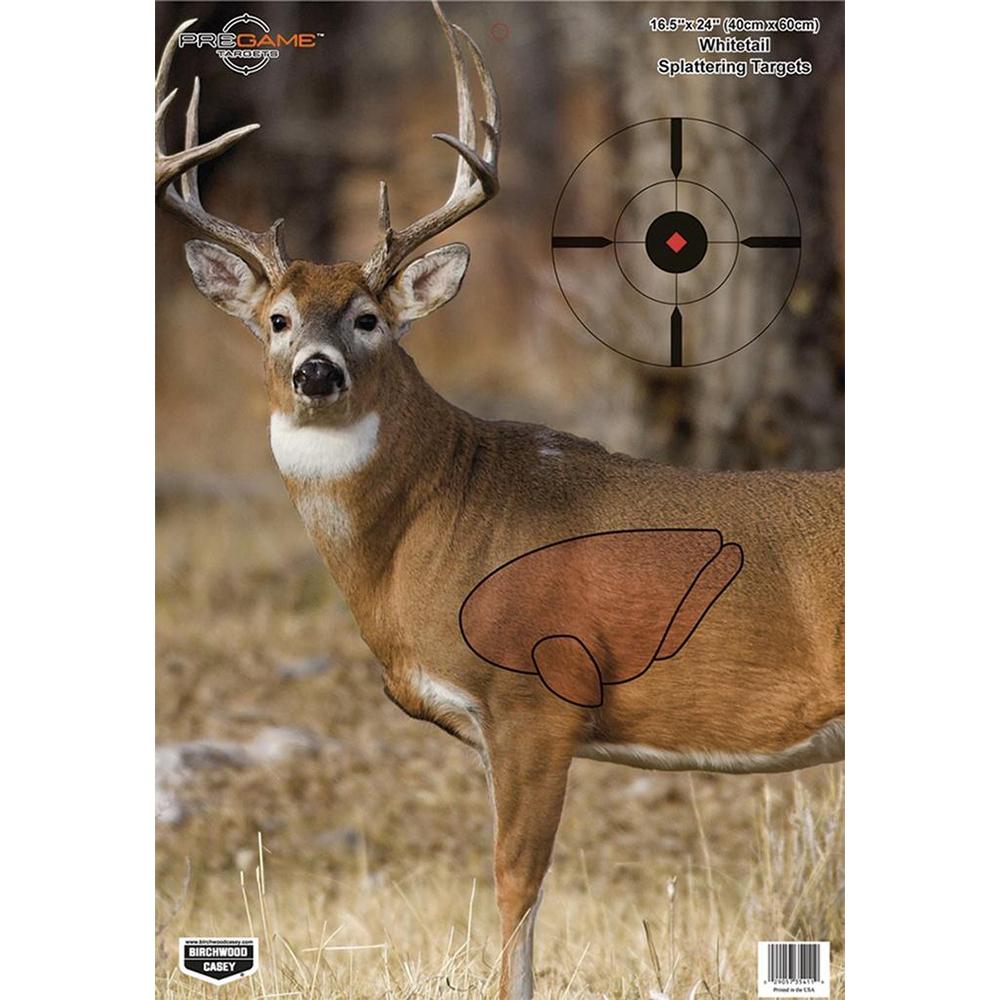 Birchwood Casey Pregame Splattering Animal Target 16.5x24 Deer 3 Pack - View 2