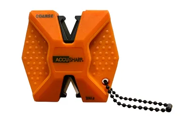 AccuSharp Knife Sharpener Tungsten Carbide Blades Rubber Over-Molded Grip - View 2