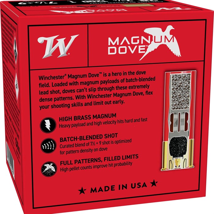 WIN MAG DOVE 28GA 2.75 #7.5-9 1OZ 25/10 - View 3