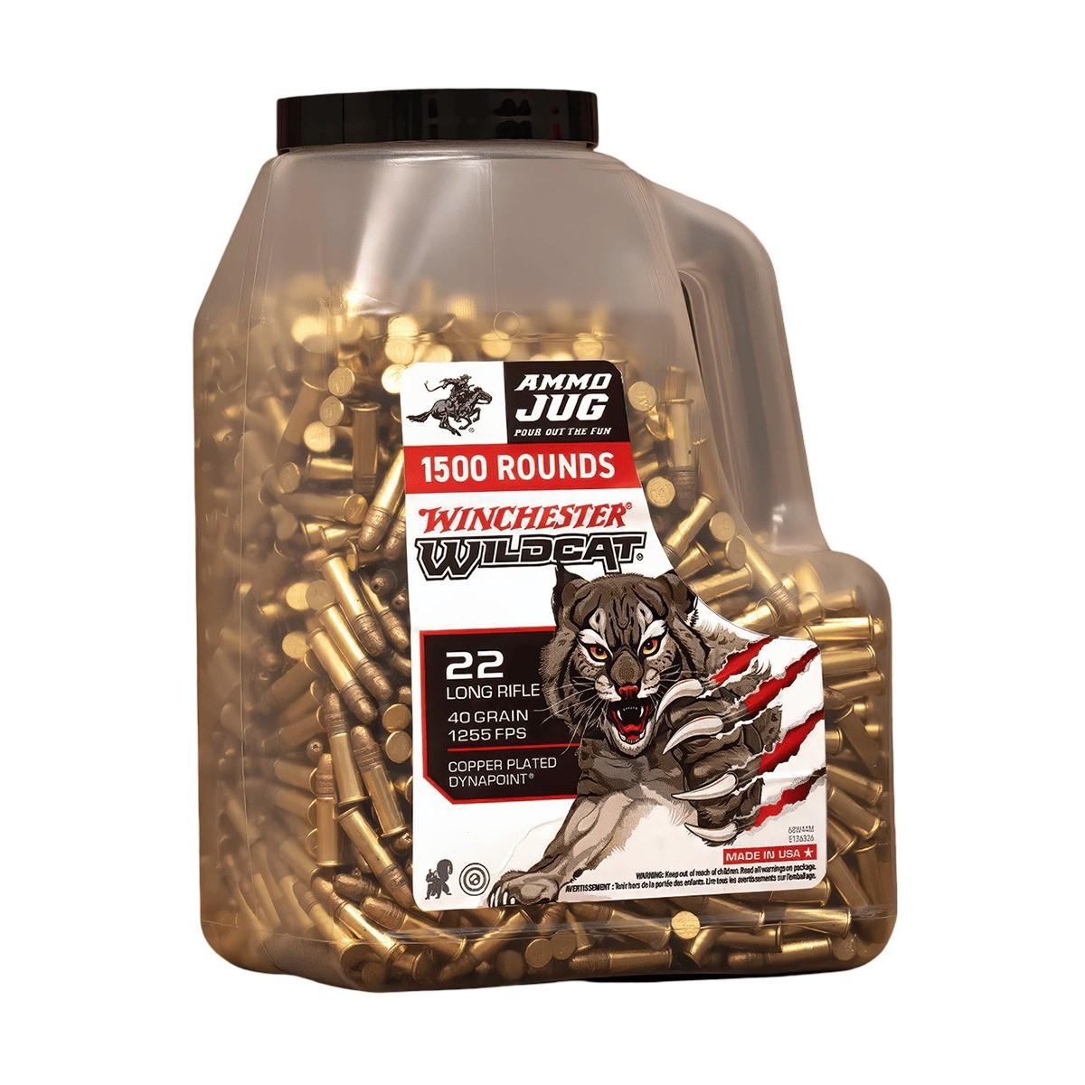 WIN WILDCAT 22LR DP 40GR JUG 1500/3 - View 2