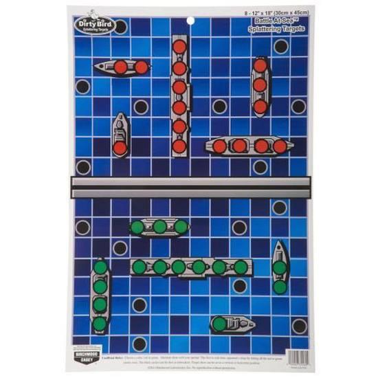 Birchwood Casey 35560 Pregame Self-Adhesive Paper Universal Blue Battle at Sea 8 Per Pkg - View 2