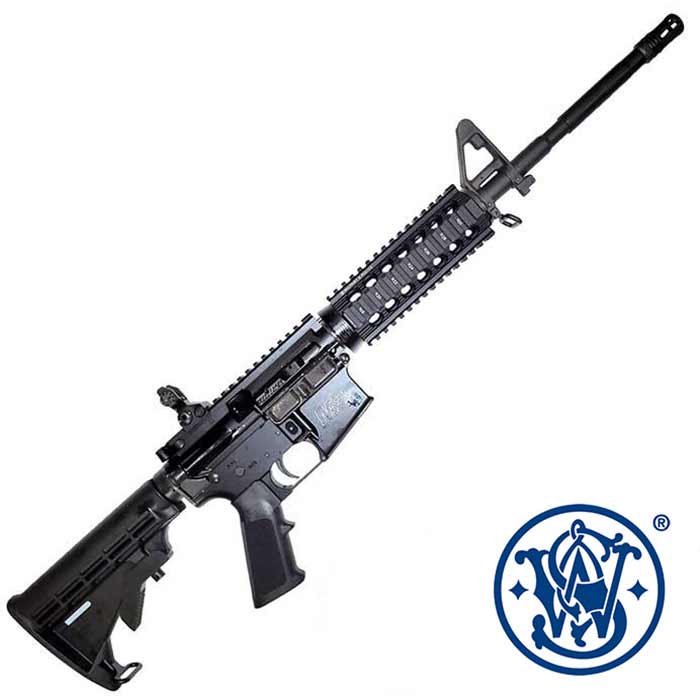 Smith & Wesson LE 311008 M&P15 X Semi-Automatic 223 Remington/5.56 NATO 16" 30+1 6-Position Black Stk Black Armornite - View 2