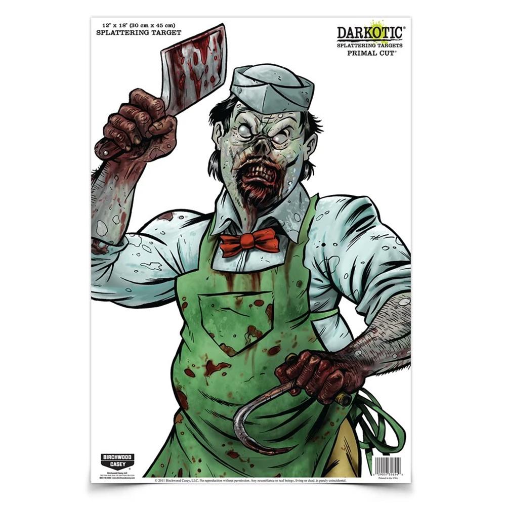 Birchwood Casey Darkotic/Zombie Dirty Bird Target 12"X18" Primal Cut 8/Pack - View 2