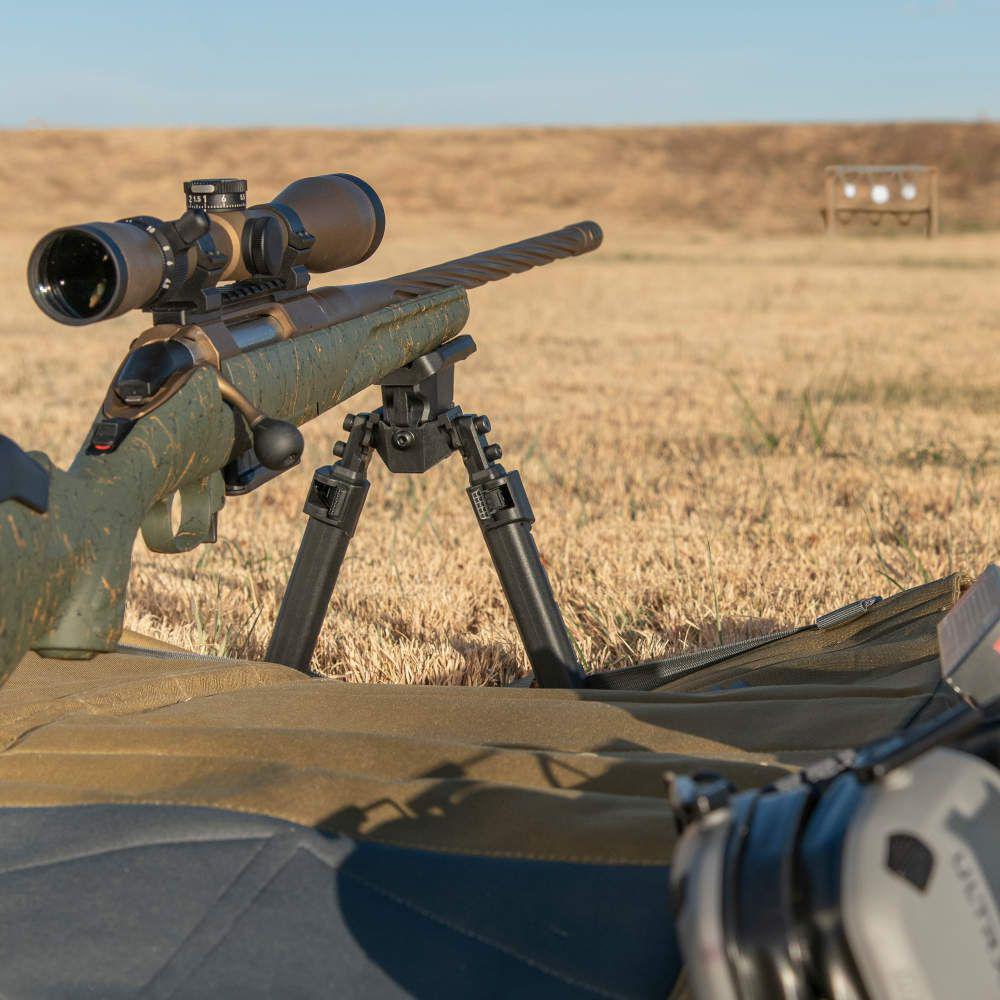 Allen Helix Polymer Bipod Low Stud Mount Black/Gray - View 2