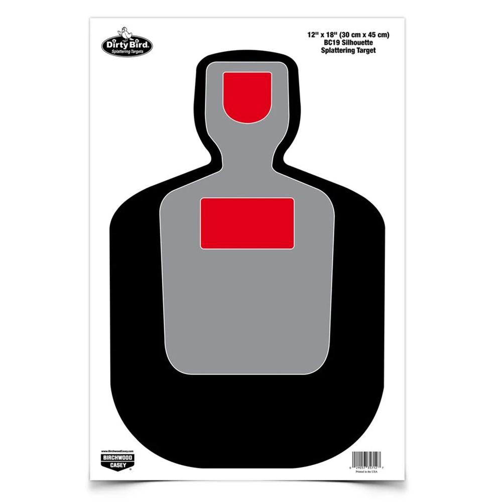 Birchwood Casey 35717 Dirty Bird Target 12 in x 18 in 8 Pack Silhouette - View 2