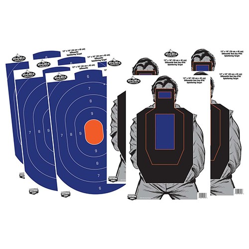 Birchwood CASEY Dirty Bird Oval Silhouette & Bad Guy Silhouette Combo 8Pack - View 2