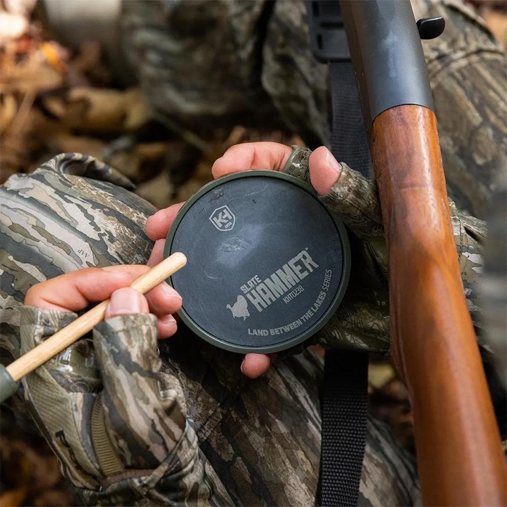 Knight and Hale Plastic Pot Turkey Call Slate over Plastic - View 2