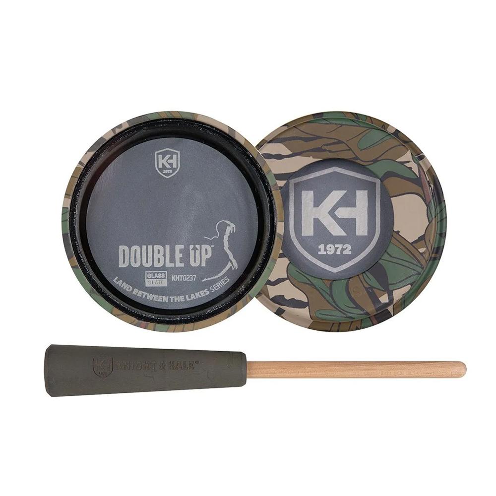 Knight and Hale Plastic Pot Turkey Call Glass over Slate - View 2