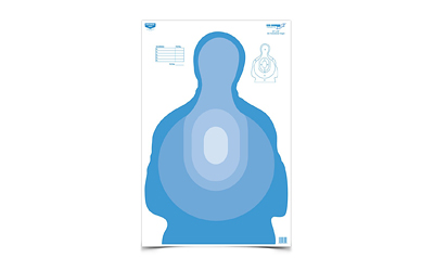 Birchwood CASEY Eze-Scorer 23x35in Transitional Blue Targets 100-Pack - View 2