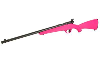 Savage Rascal Rifle 22 LR Pink Synthetic Threaded Barrel 1 rd. - View 4