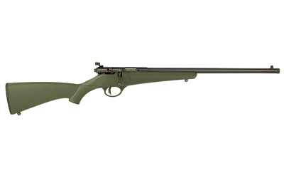 Savage Rascal Rifle 22 LR Green Synthetic Threaded Barrel 1 rd. - View 3