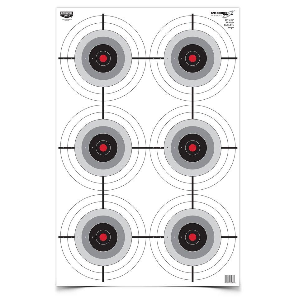 Birchwood Casey 37037 EZE-Scorer Bullseye Paper Hanging Universal 23"... - View 2