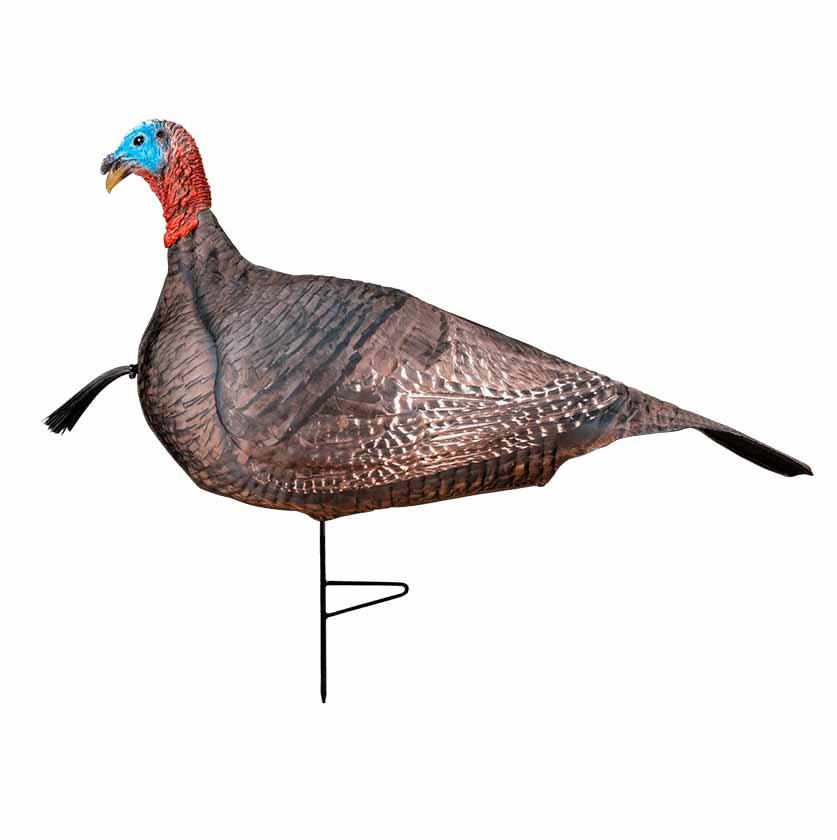 Primos 69069 Photoform Jake Turkey Decoy Brown Foam Lightweight Collapsible - View 2