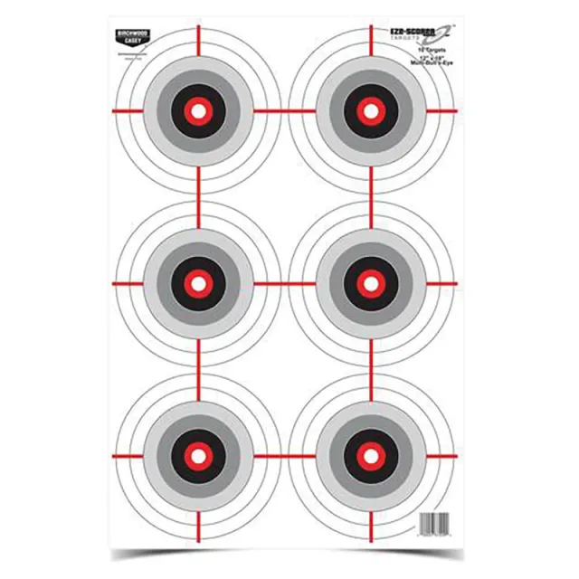 Birchwood Casey 37209 Eze-Scorer Bullseye Paper Universal 12" X 18" - View 2