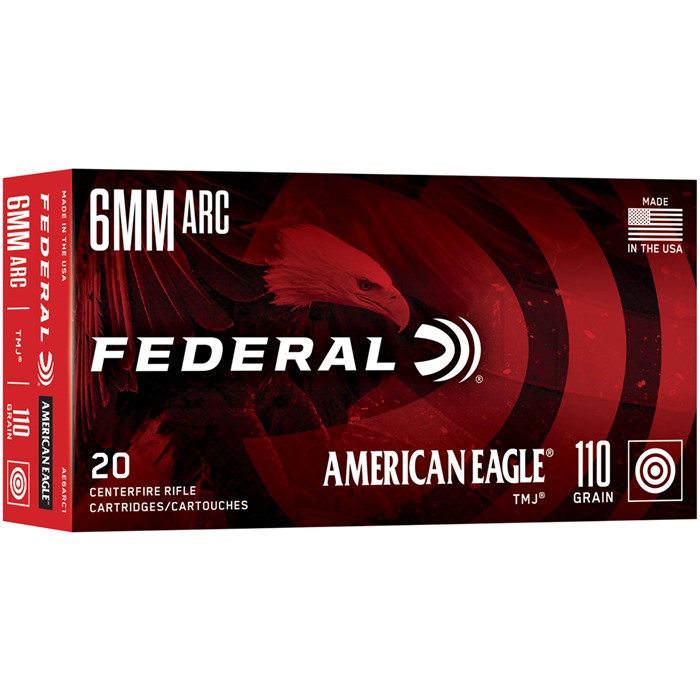 Federal AE6ARC1 6mm ARC American Eagle 6mm ARC 110gr TMJ - View 2
