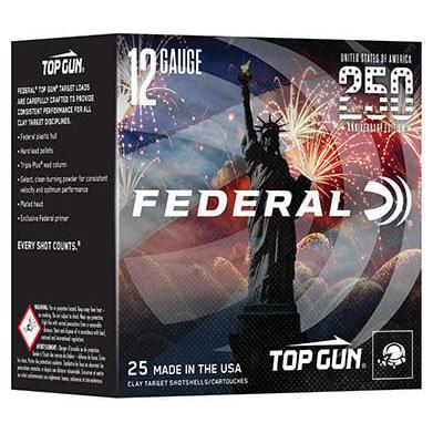 Federal TGL12US 8USA 12 Gauge USA 250th 12GA 2-3/4" 1-1/8OZ #8 - View 2