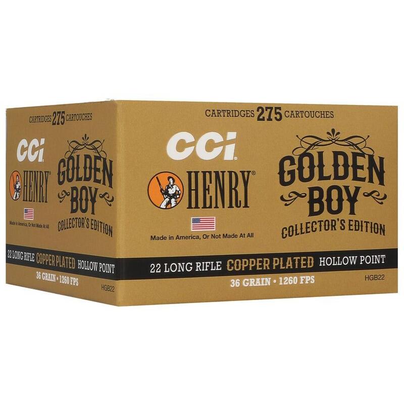 CCI 22LR 36GR CPHP 1260 FPS HENRY GB EDITION 275 HGB22 - View 2