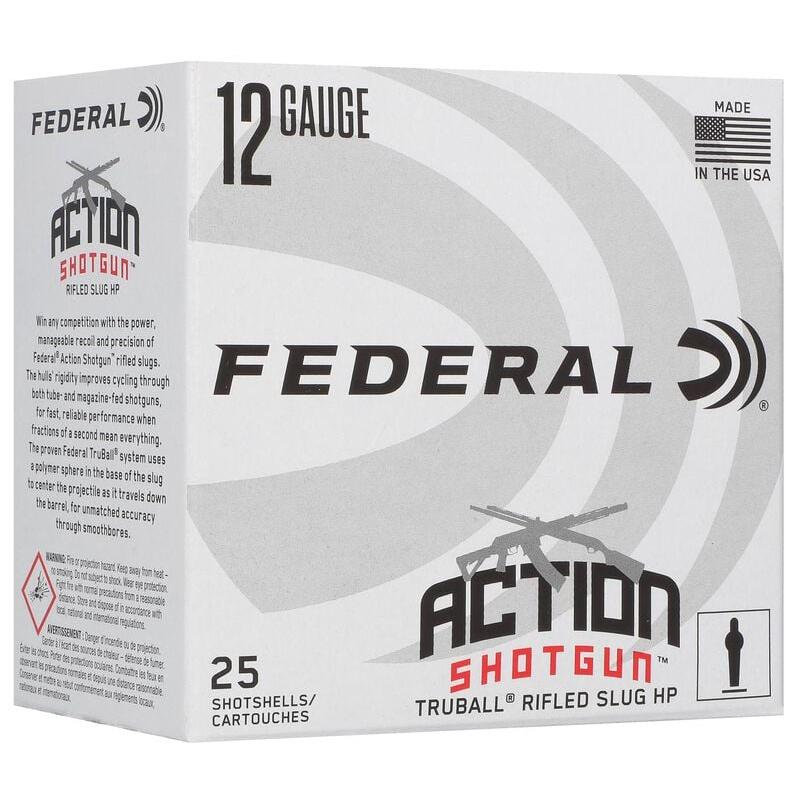Federal AS12H LRS 12 Gauge TruBall Slug 12GA 2-3/4" - View 2