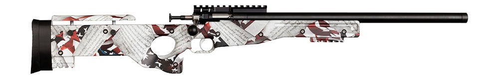 Keystone Crickett Precision Rifle 22 LR Blued/2nd Amendment Print - View 2