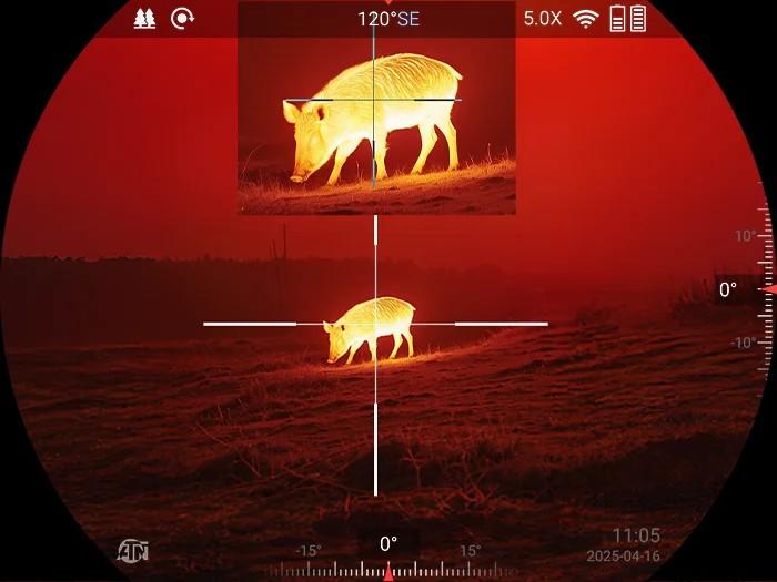 ATN THOR 6 ELITE THERMAL 2-16X 640X512 LRF - View 2