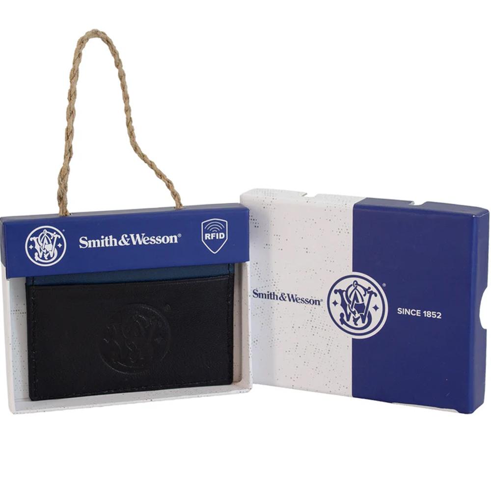 Smith & Wesson Slim Leather Wallet Display 15 Wallets - View 2