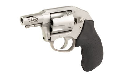 CHARTER ARMS BOOMER 357 MAG 2IN BARREL 5RD STAINLESS STEEL ALUM FRAME SMOOTH WOOD GRIP CONCEALED HAMMER - View 4