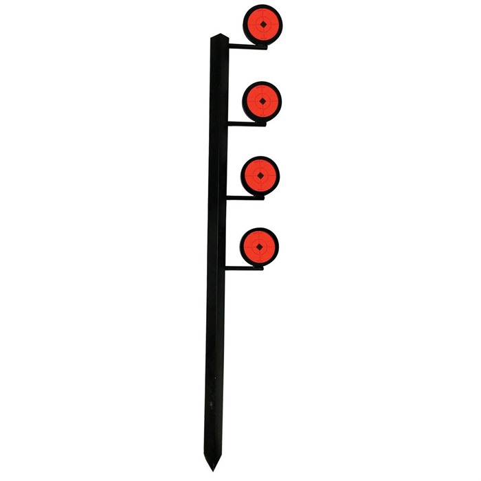Birchwood Casey 47424 Rimfire Dueling Tree Target Steel 38 in Black Orange - View 3