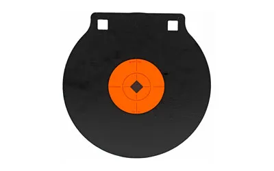 Birchwood Casey 47604 World of Targets 8 In AR500 Steel Gong Black/Orange - View 2