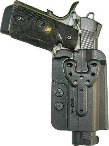Comp-Tac C573QB004N00N QB 1911 Black Kydex OWB Right Hand - View 2
