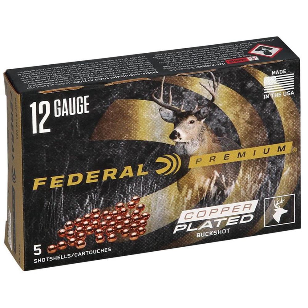 Federal P158 4B 12 Gauge 3 in #4 Buckshot 41 Pellets 5 Per Box - View 2