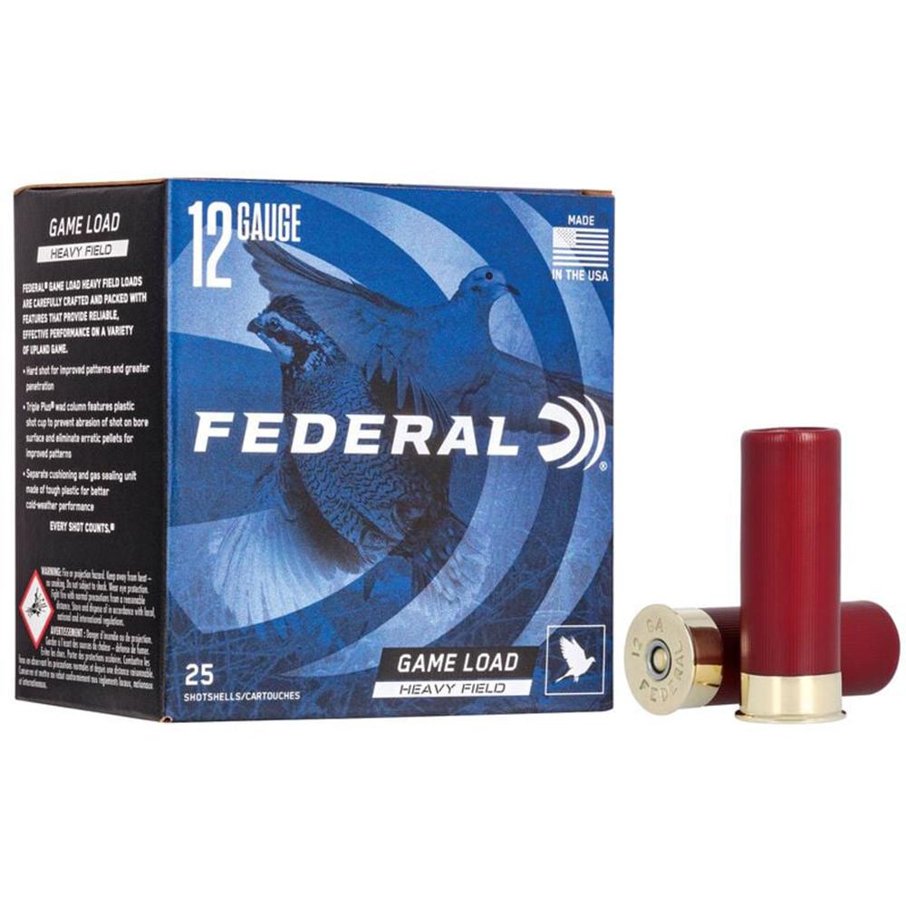 Federal H1236 Game-Shok 12 Gauge 2.75 in 1 1/8 oz #6 Shot 25 Rounds - View 2