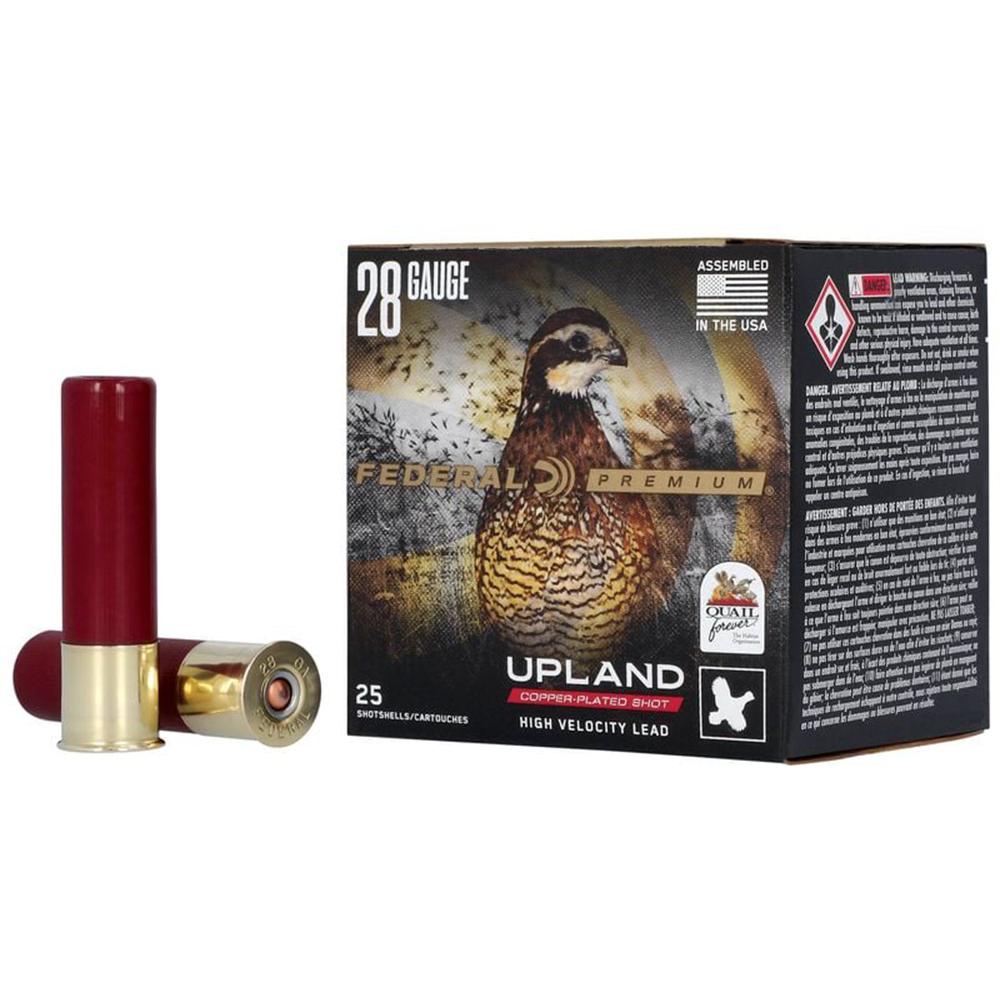 Federal P2838 28 Gauge 2.75in Copper Plated Lead 8 Shot 25 Rounds - View 2