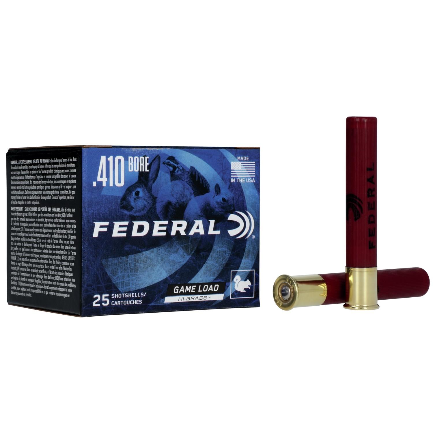 Federal H41375 Game-Shok 410 Gauge 3 in 11/16 oz 7.5 Shot 25 Rounds - View 2