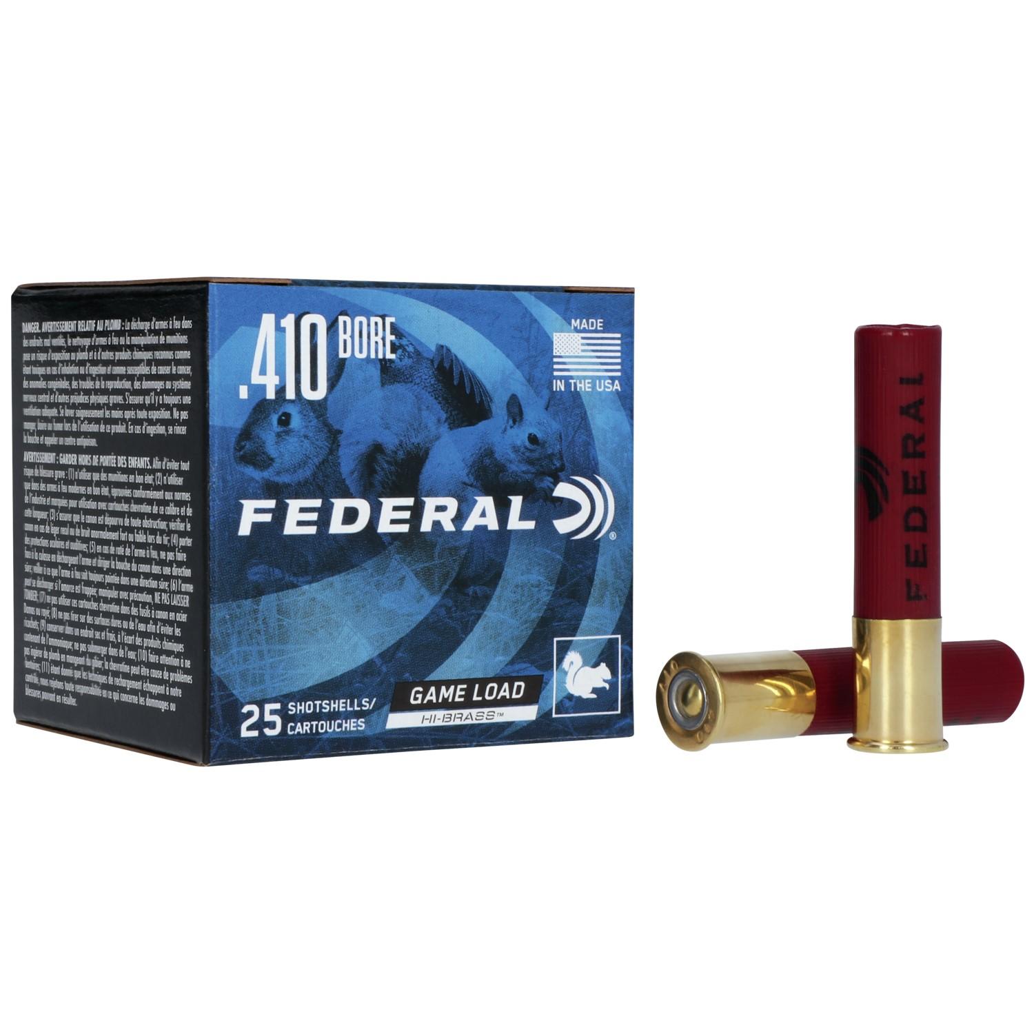 Federal H4126 Game-Shok 410 Gauge 2.5 in 1/2 oz 6 Shot 1200 fps 25 Rounds - View 2