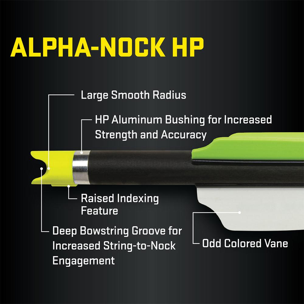 TenPoint Pro Elite 400 Select Carbon Arrows 20 in. Alpha-Nock HP 6 pk. - View 2