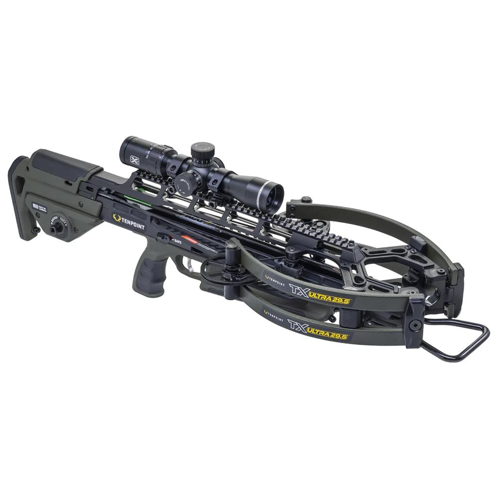 TenPoint TX Ultra 29.5 Crossbow Package ACUslide MAXX EVO-X Scope Moss Green - View 2