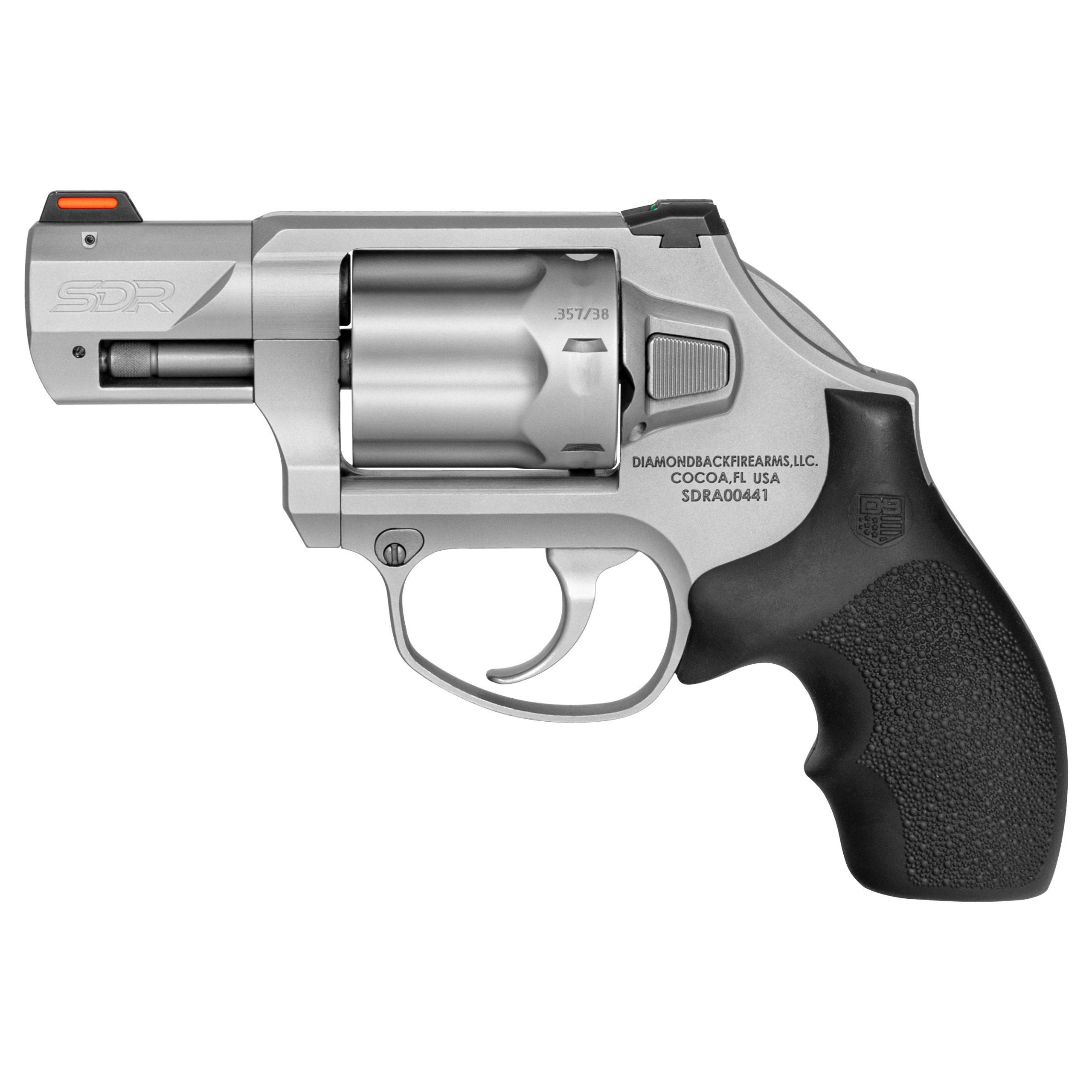 Diamondback SDR Revolver 357 Mag 2 in. Glass Bead Stainless DAO 6 rd - View 2