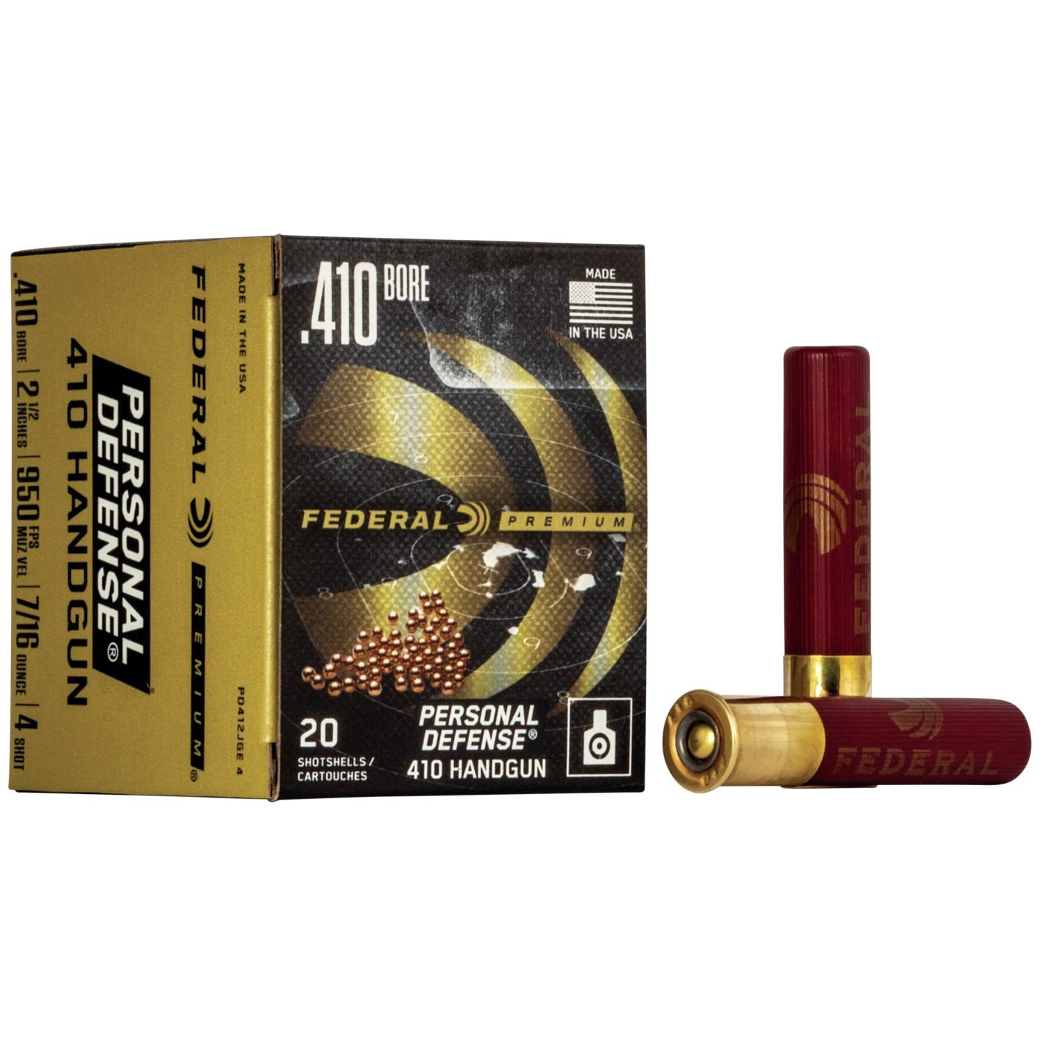 Federal PD412JGE4 410 Gauge 2.5 in 4 Shot 7/16 oz 950 fps 20 Rounds - View 2