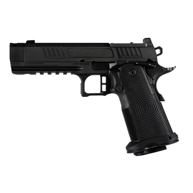 Alpha Foxtrot AF1911-ROMULUS Handgun 9mm Luger 17(1)&20(1)rd Magazines 4.25 Compensated Threaded Barrel - View 2