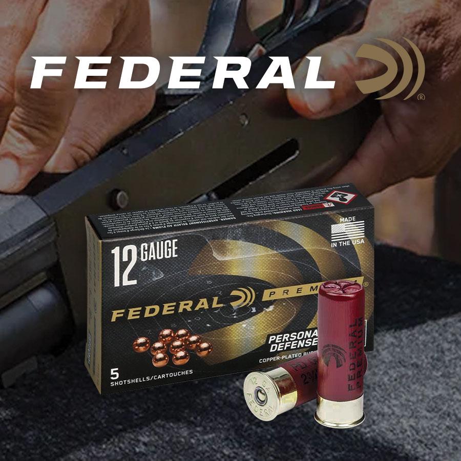 Federal PD132 00 12 Gauge 2.75 in 9 Pellets 00 Buck 5 Rounds per Box - View 2