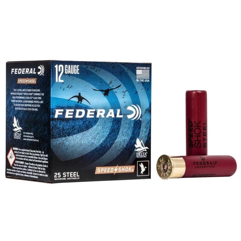 12 Ga Steel-4 1-3/8 oz 3-1/2" 25 Rds Federal Shotgun Ammo - View 2