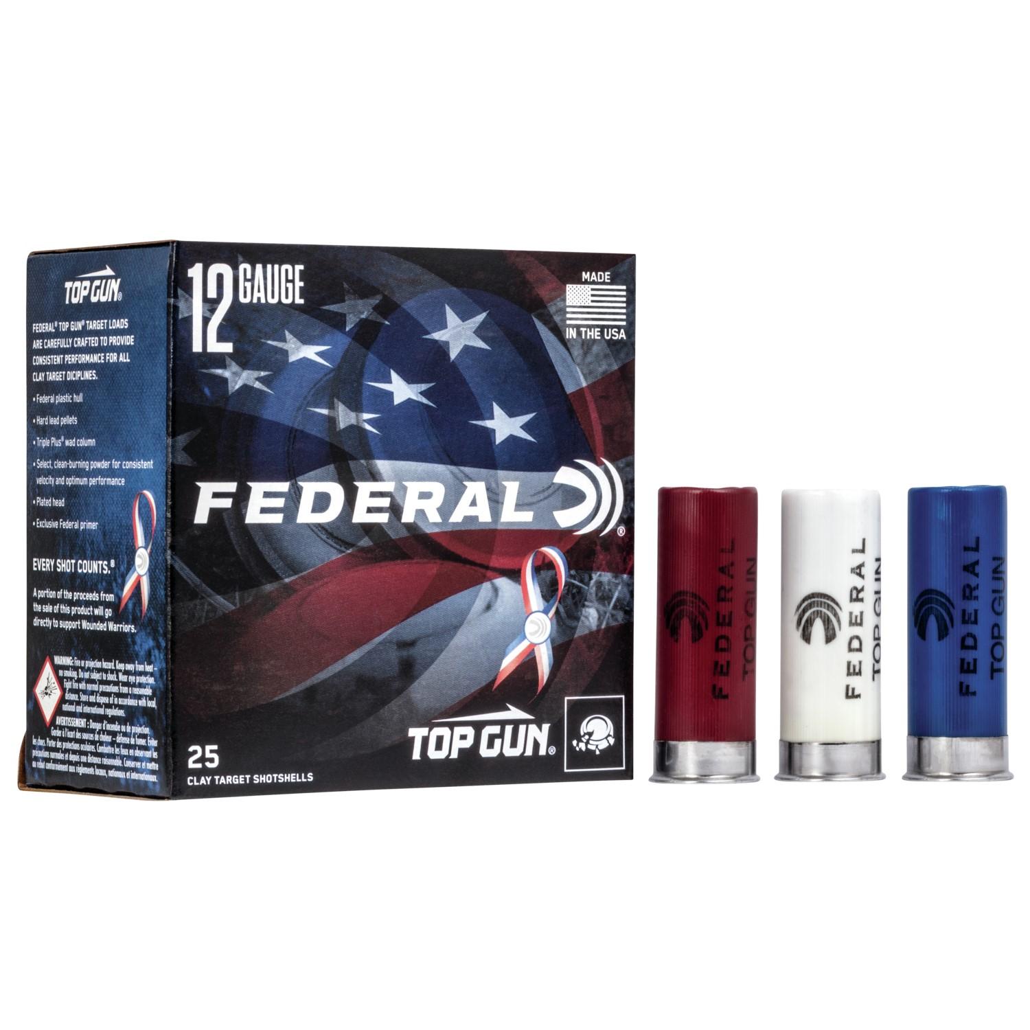 Federal TGL12US 8 12 Gauge 2.75 in 1.125 oz #8 Shot 25 Rounds - View 2