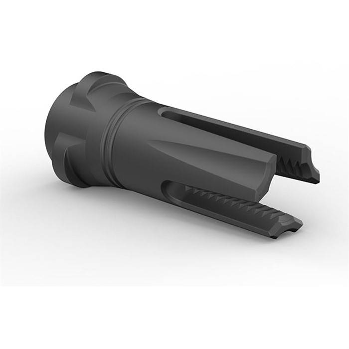 Breek Arms BRK4318 Scorch 3-Prong Flash Hider 9mm 1/2x28 Nitride - View 3