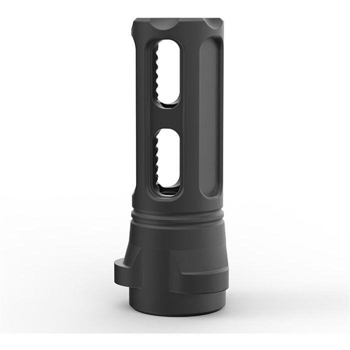 Breek Arms BRK4323 Sentinel Caged Flash Hider 9mm 1/2x28 Nitride - View 2