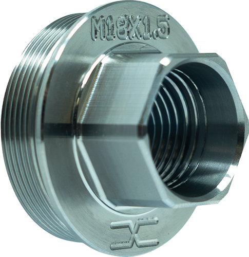 Faxon M18X1.5 DIRECT THREAD TO HUB ADAPTER - View 2
