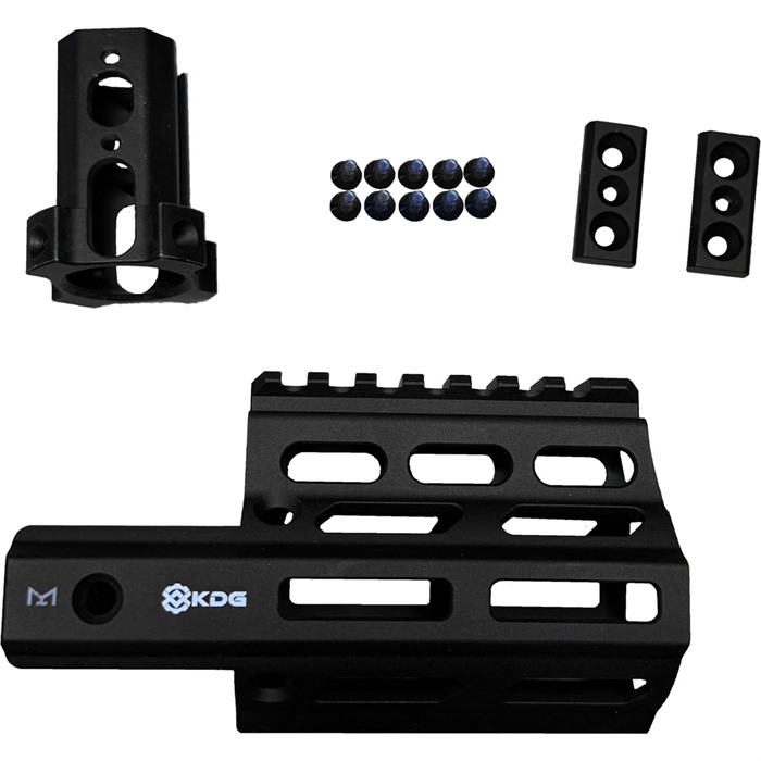 KDG STR5-MK2-010 SRX3 MK2 3" STRIBOG RAIL EXT BLK - View 3